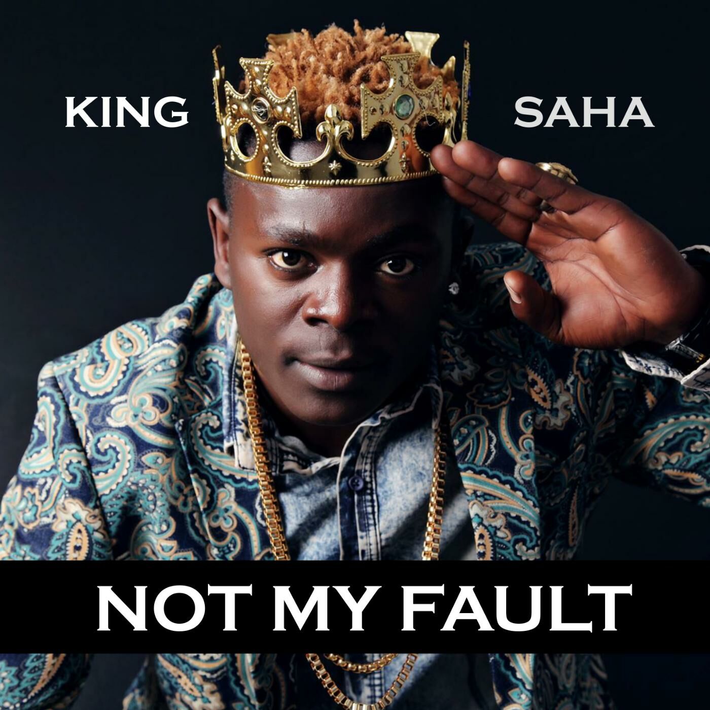 king-saha-not-my-fault-album-cover